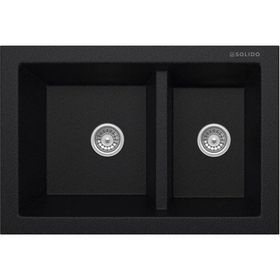 Solido Tetragon 2B 65 Metallic Black Granit Eviye