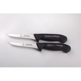 Solingen 13 CM Siyah Fileto Kasap Bıçağı