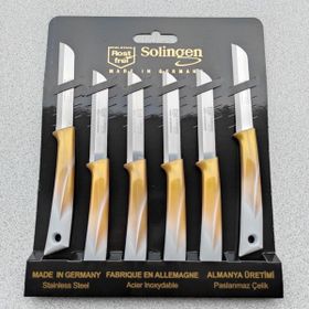 Solingen Bronz 6'lı Meyve Sebze Bıçak Seti