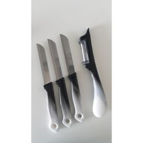 Solingen Ebruli Siyah 3'lü Bıçak Set