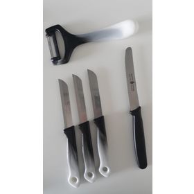 Solingen Ebruli Siyah 3'lü Bıçak Set