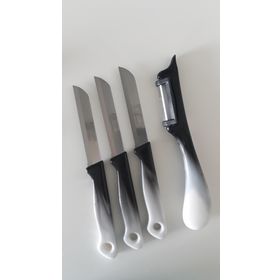 Solingen Ebruli Siyah 3'lü Bıçak Set