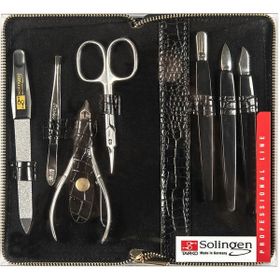Solingen Eyelash Curler Kavanoz Manikür Seti