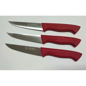Solingen Kırmızı 13 cm Günlük Kullanım Bıçağı
