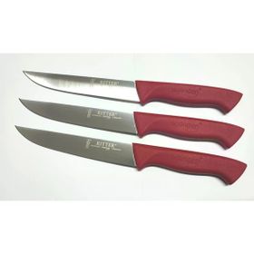 Solingen Kırmızı 15 cm Günlük Kullanım Bıçağı