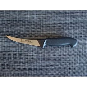 Solingen Ritter 13 cm Siyah Yağ Sıyırma Kasap Bıçağı