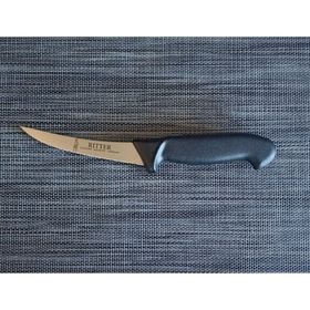Solingen Ritter 13 cm Siyah Yağ Sıyırma Kasap Bıçağı