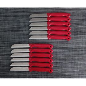 Solingen Simli Kırmızı 12'li Meyve Bıçağı