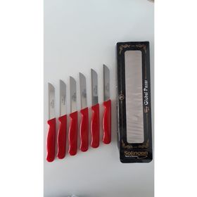 Solingen Simli Kırmızı 6'lı Meyve Bıçağı