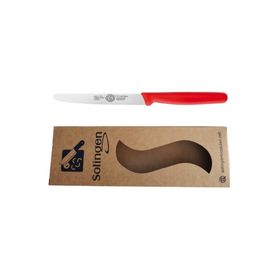 Solingen Tırtıklı Kırmızı Doğrama Bıçağı