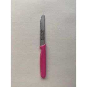 Solingen Tırtıklı Pembe Doğrama Bıçağı