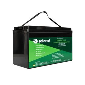 Solinved 100AH 12 V Lityum Akü