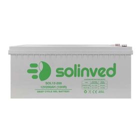 Solinved 12 V 200 AH Jel Akü