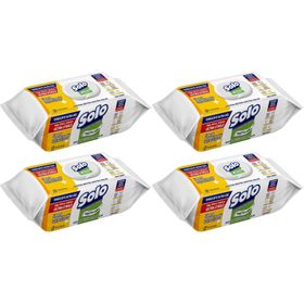 Solo 100 Yaprak Limon ve Portakal Tazeliği Yüzey Temizlik Havlusu