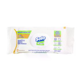 Solo 100'lü Beyaz Sabun Ferahlığı Yüzey Temizlik Havlusu