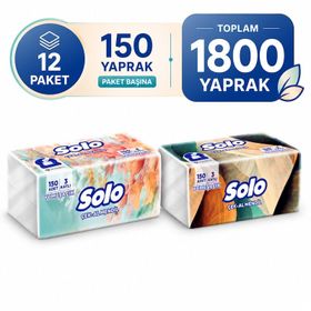 Solo 150'li Çek-Al Mendil