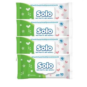 Solo Bahar Tazeliği 360 Yaprak Islak Mendil