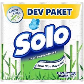 Solo Bambu 2 Katlı 48’li Tuvalet Kağıdı