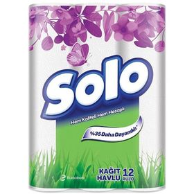 Solo Ultra 12 Rulo Kağıt Havlu (2 adet)