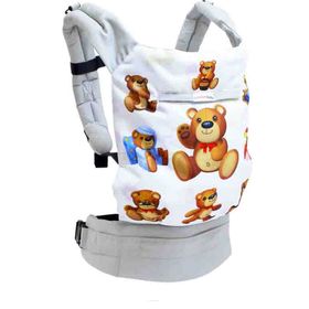 SolomomBaby Tonton Ayıcıklar 0 Ay-4 Yaş Bebek Kanguru Set