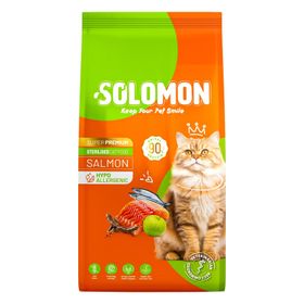 Solomon Premium Kısırlaştırılmış Somonlu 9 kg Kuru Kedi Maması