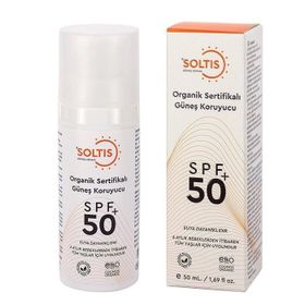 Soltis Spf50+ 50 ml Organik Sertifikalı Güneş Koruyucu Krem