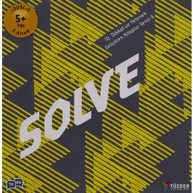 Solve Iq Dikkat Yetenek Geliştiren Kitaplar Serisi 6 Level 2 5+ Yaş - Tüzder Yayınları