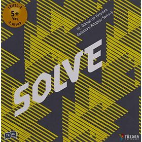 Solve Iq Dikkat Yetenek Geliştiren Kitaplar Serisi 6 Level 2 5+ Yaş - Tüzder Yayınları