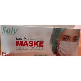 Soly 3 Katlı 50 adet Medikal Maske