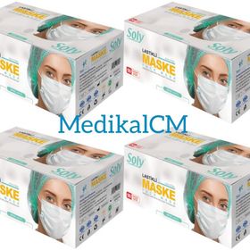 Soly 3 Katlı 50 adet Medikal Maske