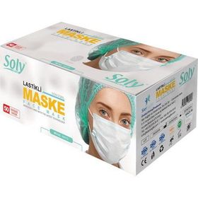 Soly 3 Katlı 50 adet Medikal Maske