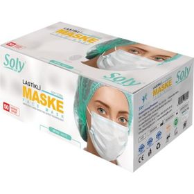 Soly 3 Katlı 50 adet Medikal Maske