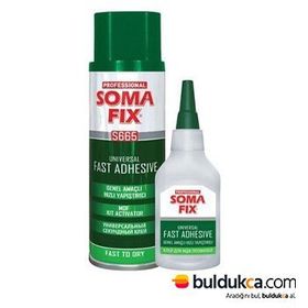 Soma Fıx S665 Genel Amaçlı Yapıştırıcı 100 gr Jel 400 ml Sprey