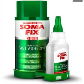 Somafix 400 ml Hızlı Yapıştırıcı Set + 100 gr Aktivatör