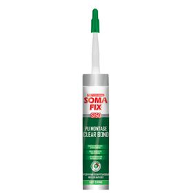Somafix S150 Poliüretan Şeffaf 310 ml Montaj Yapıştırıcı