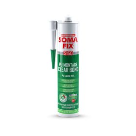 Somafix S150 Poliüretan Şeffaf 310 ml Montaj Yapıştırıcı