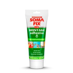 Somafix S181 Beyaz 250 gr Akrilik Tüp Montaj Yapıştırıcı