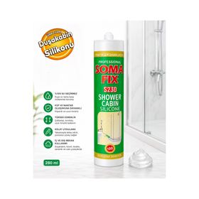 Somafix S230 Şeffaf 280 ml Duşakabin Silikonu
