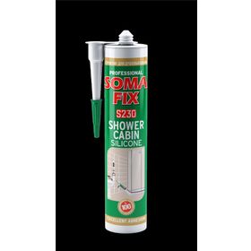Somafix Şeffaf 280 ml Duşakabini Silikonu