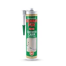 Somafix Şeffaf 280 ml Duşakabini Silikonu