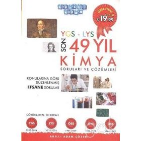 SON 48 YIL YGS - LYS KIMYA SORULARI VE ÇÖZÜMLERI 2014 - KOMISYON