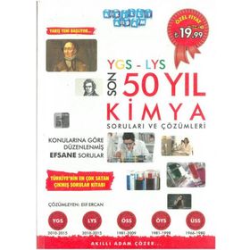 SON 48 YIL YGS - LYS KIMYA SORULARI VE ÇÖZÜMLERI 2014 - KOMISYON