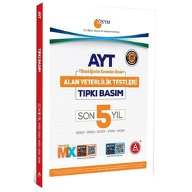 Son 5 Yıl Ayt Tıpkı Basım Seti - A Yayınları