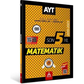 Son 5 Yılın Çıkmış AYT Matematik Soruları 2019-2023 - A Yayınları
