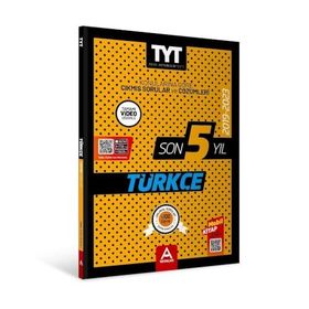 Son 5 Yılın Çıkmış TYT Türkçe Soruları 2019-2023 - A Yayınları