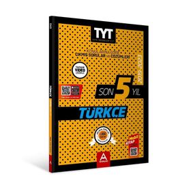 Son 5 Yılın Çıkmış TYT Türkçe Soruları 2019-2023 - A Yayınları