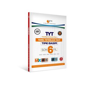 Son 6 Yıl TYT Tıpkı Basım Deneme Sınavı Bire Bir Ösym Çıkmış Sorular - A Yayınları