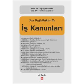Son Değişiklikler ile Sosyal Güvenlik Kanunları / Dr. Alpay Hekimler / Ekin Kitabevi Yayınları
