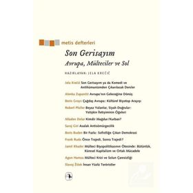 Son Gerisayım - Jela Krecic - Metis Yayınları
