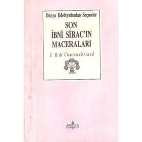 Son İbni Sirac’ın Maceraları - François Rene’de Chateaubriand